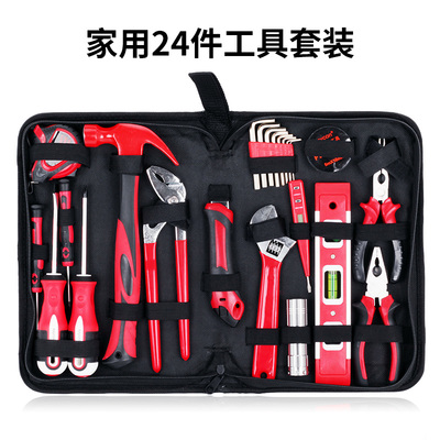 鐵匠五金工具箱套裝 家用電工維修與車(chē)載多功能的完美組合